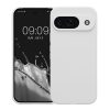 Kwmobile калъф за Google Pixel 9, бял, силиконов, KWM000020PG023C