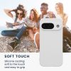 Kwmobile калъф за Google Pixel 9, бял, силиконов, KWM000020PG023C
