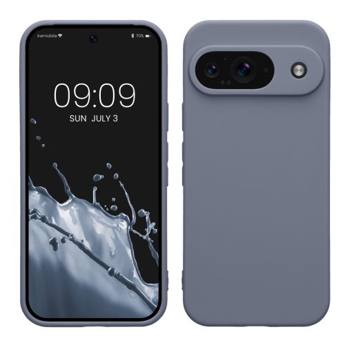 Kwmobile калъф за Google Pixel 9, сив, силиконов, KWM000020PG024C
