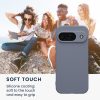Kwmobile калъф за Google Pixel 9, сив, силиконов, KWM000020PG024C
