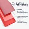 Kwmobile калъф за Google Pixel 9/Pixel 9 Pro, розов, силиконов, KWM000020PI038C