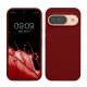 Kwmobile калъф за Google Pixel 9/Pixel 9 Pro, червен, силиконов, KWM000020PI041C