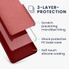 Kwmobile калъф за Google Pixel 9/Pixel 9 Pro, червен, силиконов, KWM000020PI041C