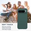 Kwmobile калъф за Google Pixel 9 Pro XL, зелен, силиконов, KWM000020PU017C