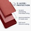 Kwmobile калъф за Google Pixel 9 Pro XL, червен, силиконов, KWM000020PV041C
