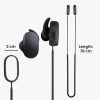 Каишка за слушалки Bose QuietComfort Earbuds, Kwmobile, Черни, Силикон, 59280.01