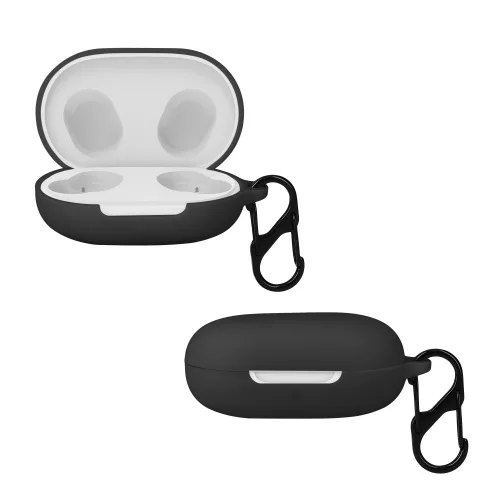 Калъф за слушалки OPPO Enco Buds W12, Kwmobile, черен, силикон, 59288.01