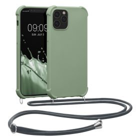   Калъф Kwmobile за Apple iPhone 12/iPhone 12 Pro, силиконов, зелен, 53840.172