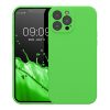 Калъф Kwmobile за Apple iPhone 13 Pro Max, силиконов, зелен, 59361.159