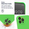 Калъф Kwmobile за Apple iPhone 13 Pro Max, силиконов, зелен, 59361.159