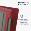 Капак за Amazon Kindle Oasis 10, Kwmobile, Червен, Еко кожа, 59393.01