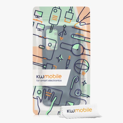 Калъф Kwmobile за Xiaomi Redmi Note 11 Pro/Redmi Note 11 Pro 5G, силиконов, син, 57373.202