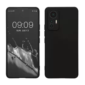   Калъф Kwmobile за Xiaomi 12 Lite, силиконов, черен, 59405.01