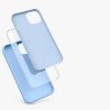 Калъф Kwmobile за Apple iPhone 13, силиконов, син, 55878.161