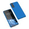 Калъф Kwmobile за Samsung Galaxy S21, Силиконов, Син, 54056.228