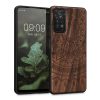 калъф kwmobile за Xiaomi Redmi Note 11 Pro/Redmi Note 11 Pro 5G/Redmi Note 12 Pro, дърво, кафяв, 57381.07