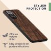 калъф kwmobile за Xiaomi Redmi Note 11 Pro/Redmi Note 11 Pro 5G/Redmi Note 12 Pro, дърво, кафяв, 57381.07