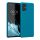 калъф kwmobile за Samsung Galaxy A71, Силиконов, Син, 51209.228