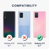 калъф kwmobile за Samsung Galaxy A71, Силиконов, Син, 51209.228