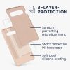 калъф kwmobile за Samsung Galaxy S10, Силиконов, Розов, 47732.225