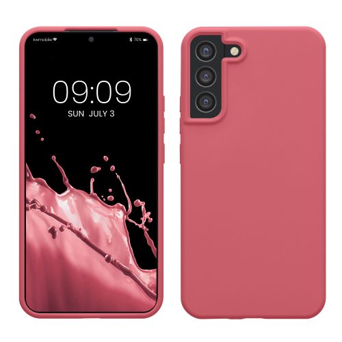 калъф kwmobile за Samsung Galaxy S22 Plus, Силиконов, Розов, 56761.212