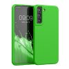 Калъф kwmobile за Samsung Galaxy S22 Plus, Силиконов, Зелен, 56761.159