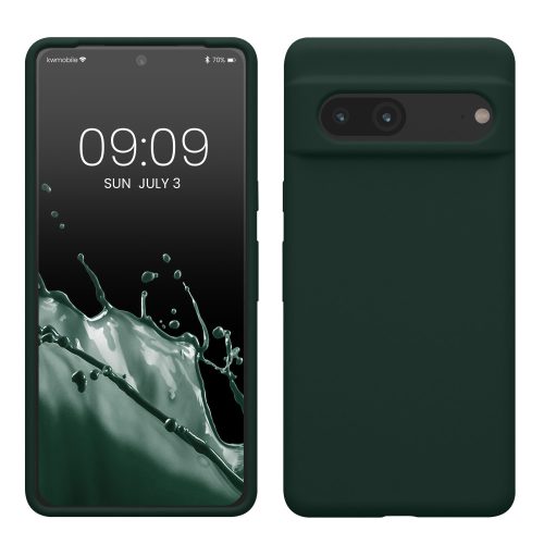 калъф kwmobile за Google Pixel 7, Силиконов, Зелен, 59451.169
