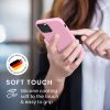 Калъф Kwmobile за Apple iPhone 12 Pro Max, силиконов, розов, 52644.110