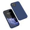 Калъф Kwmobile за Apple iPhone 13, силиконов, син, 55878.116