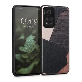   калъф kwmobile за Xiaomi Redmi Note 11 Pro Plus 5G, дърво, многоцветен, 58100.06
