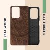 Калъф Kwmobile за Xiaomi 11T/11T Pro, дърво, кафяв, 56795.07