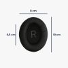 Комплект от 2 възглавнички за слушалки Sennheiser Momentum 3.0 Wireless, Kwmobile, черни, еко кожа, 59510.01