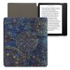 калъф kwmobile за Amazon Kindle Oasis 10, Екологична кожа, Многоцветен, 49417.25
