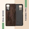 калъф kwmobile за Xiaomi Redmi Note 11 Pro/Redmi Note 11 Pro 5G/Redmi Note 12 Pro, дърво, кафяв, 57381.09