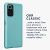 Калъф kwmobile за Xiaomi Redmi Note 10 Pro, Силиконов, Зелен, 54552.231
