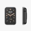 Комплект от 2 калъфа Kwmobile за Xiaomi Mi Band 7 Pro, пластмасови, черни/прозрачни, 59604.01