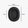 Комплект от 2 възглавнички за слушалки Sony WH-L600, Kwmobile, Черни, Еко кожа, 59589.01