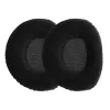 Комплект от 2 възглавнички за слушалки Sennheiser RS160/RS170/RS180, Kwmobile, черни, текстил, 59704.01