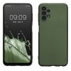 калъф kwmobile за Samsung Galaxy A13 4G, Силиконов, Зелен, 57956.233