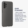 калъф kwmobile за Samsung Galaxy A13 4G, силиконов, сив, 57956.232