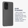 калъф kwmobile за Samsung Galaxy A53 5G, силиконов, сив, 57958.232