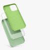калъф kwmobile за Apple iPhone 12 Pro Max, силиконов, зелен, 52644.243