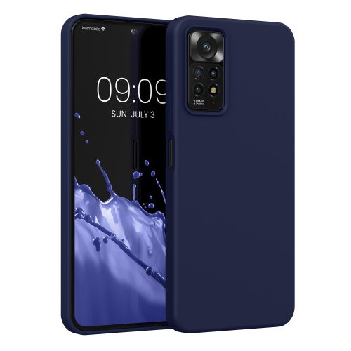 калъф kwmobile за Xiaomi Redmi Note 11 Pro/Redmi Note 11 Pro 5G/Redmi Note 12 Pro, Силиконов, Син, 57373.182