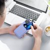 калъф kwmobile за Apple iPhone 13, Силиконов, Лилав, 55955.108