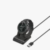 Докинг стойка kwmobile за Ticwatch Pro 3 Lite/Pro 3, пластмаса, черен, 59814.01