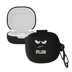   калъф kwmobile за JBL Wave 300 TWS, силиконов, черен, 59786.01