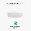 Калъф kwmobile за Anker Soundcore Life P3, силиконов, бял, 56190.02