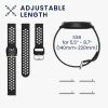 Комплект от 2 kwmobile каишки за Garmin Venu Sq Music /Venu Sq, силикон, сиво/синьо, 58715.02