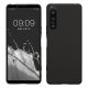 калъф kwmobile за Sony Xperia 5 IV, Силиконов, Черен, 59866.01