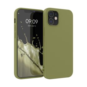   калъф kwmobile за Apple iPhone 12/iPhone 12 Pro, силиконов, зелен, 53938.243